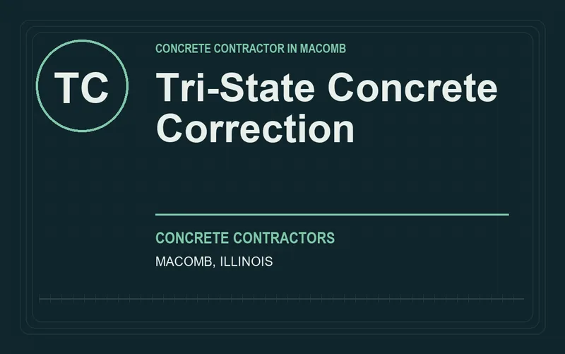 Tri-State Concrete Correction in Macomb, Illinois