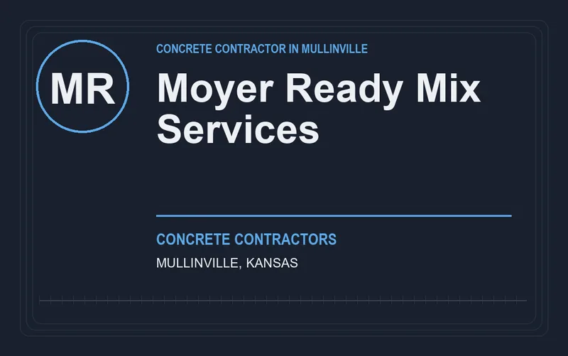 Moyer Ready Mix Services in Mullinville, Kansas