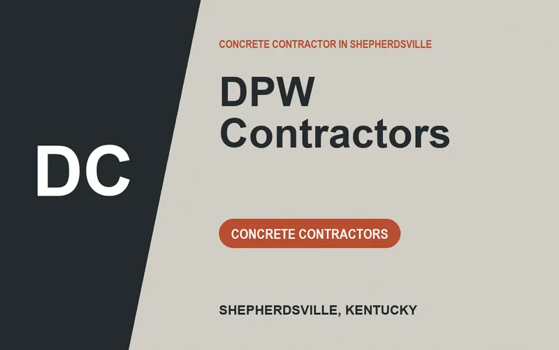 DPW Contractors in Shepherdsville, Kentucky
