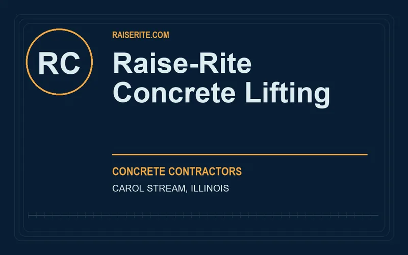 Raise-Rite Concrete Lifting in Carol Stream, Illinois