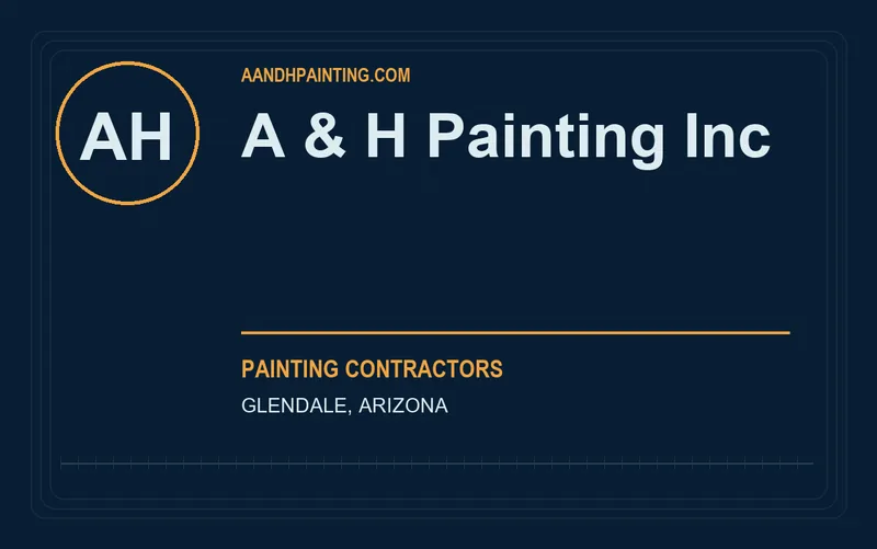 A & H Painting Inc in Glendale, Arizona