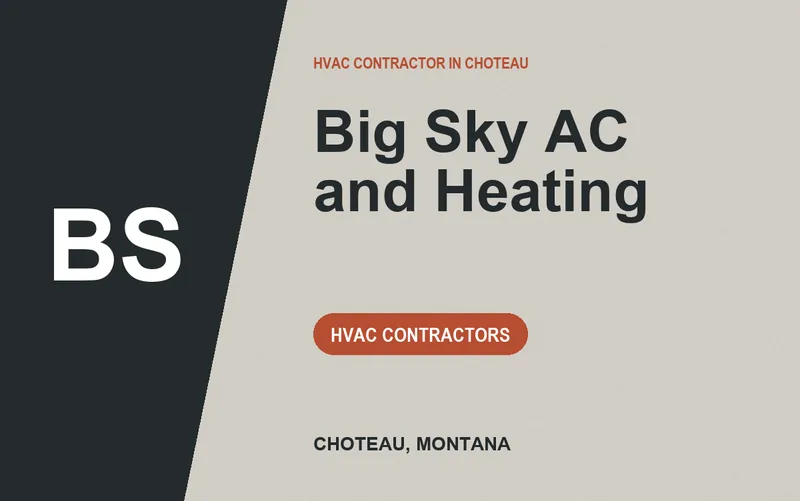 Big Sky AC and Heating in Choteau, Montana