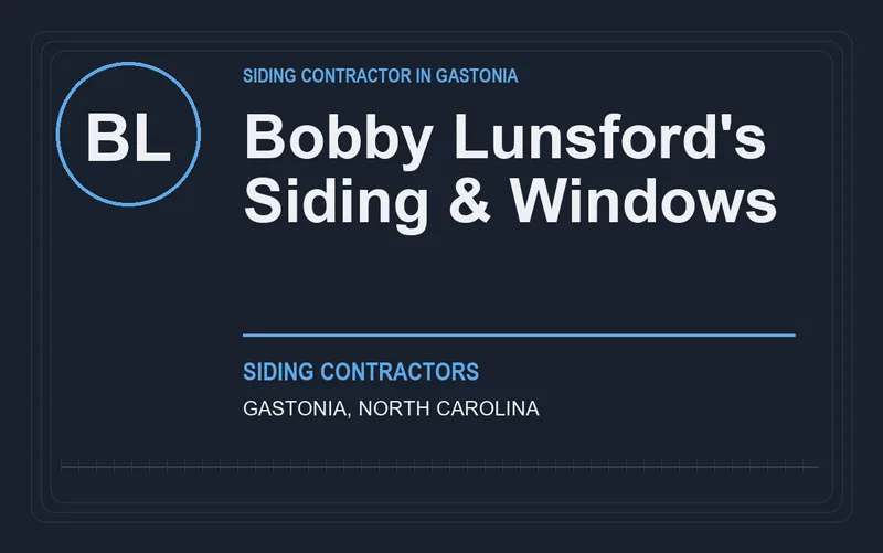 Bobby Lunsford's Siding & Windows in Gastonia, North Carolina
