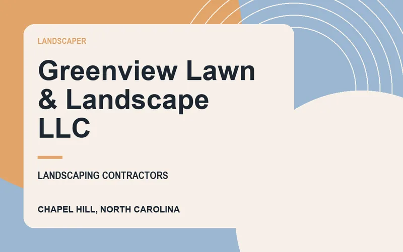 Greenview Lawn & Landscape Llc in Chapel Hill, North Carolina