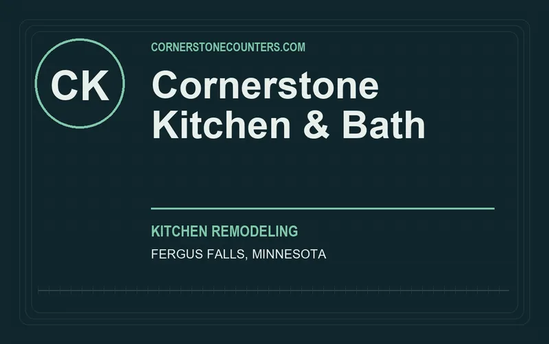 Cornerstone Kitchen & Bath in Fergus Falls, Minnesota