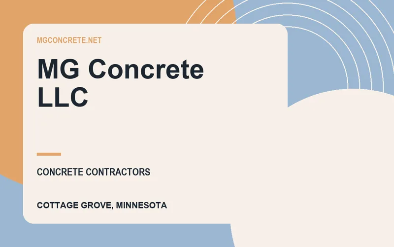 MG Concrete LLC in Cottage Grove, Minnesota