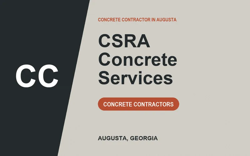 CSRA Concrete Services in Augusta, Georgia