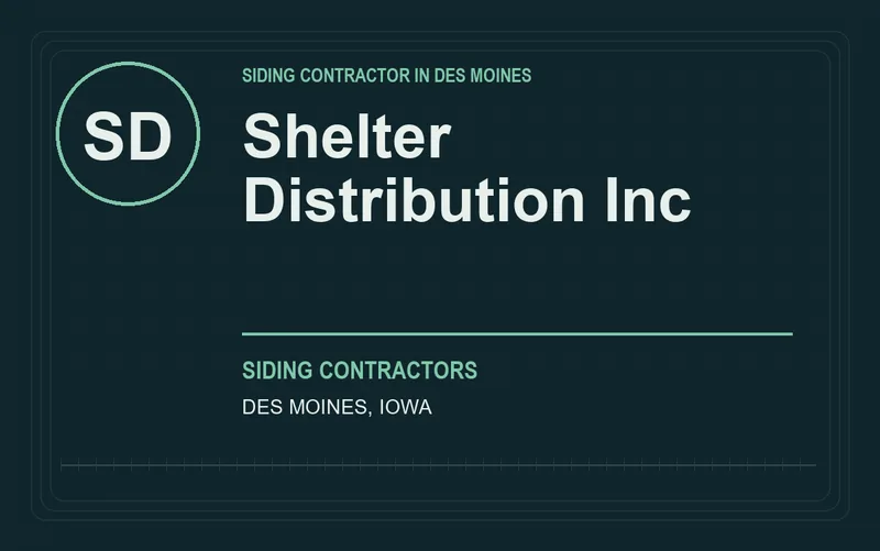 Shelter Distribution Inc in Des Moines, Iowa