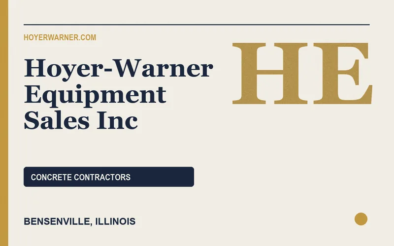 Hoyer-Warner Equipment Sales Inc in Bensenville, Illinois