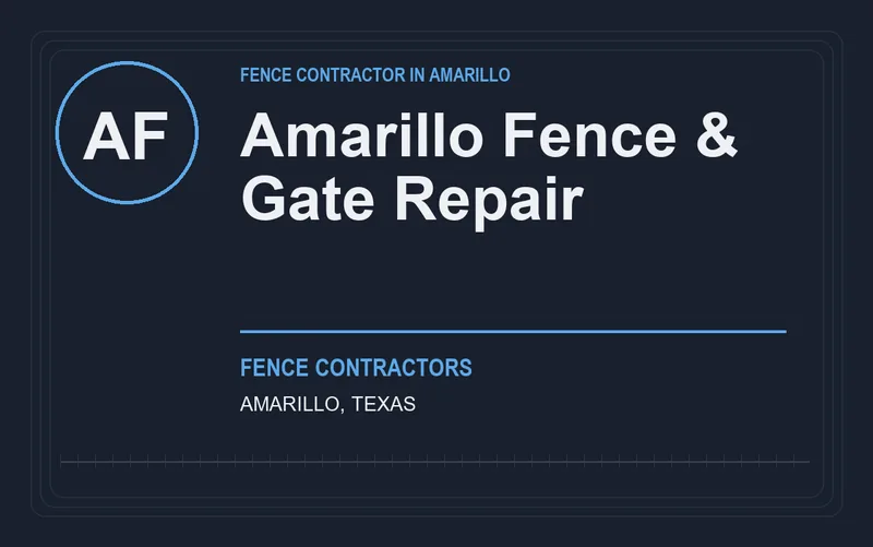 Amarillo Fence & Gate Repair in Amarillo, Texas