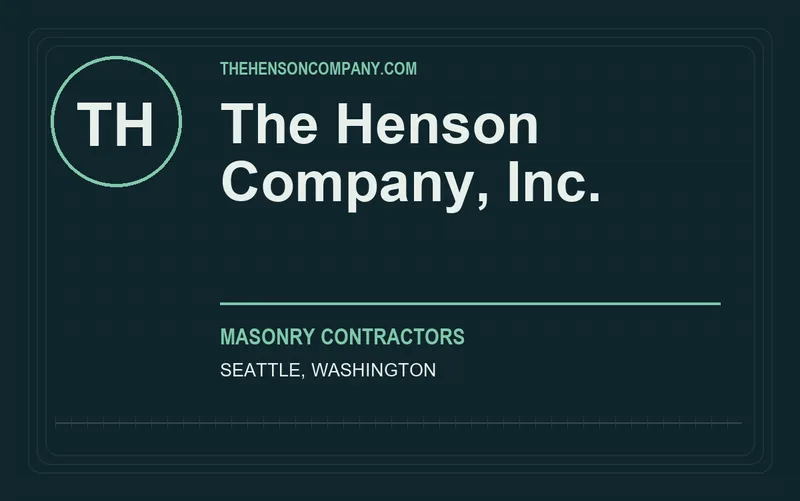 The Henson Company, Inc. in Seattle, Washington