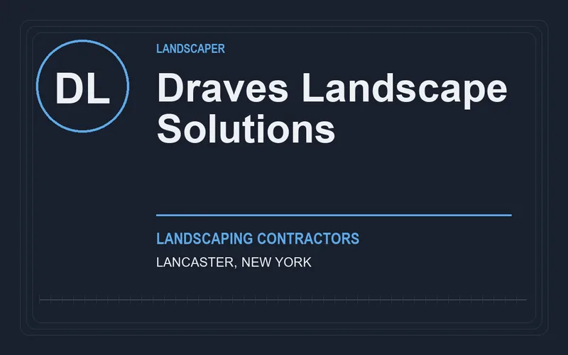 Draves Landscape Solutions in Lancaster, New York