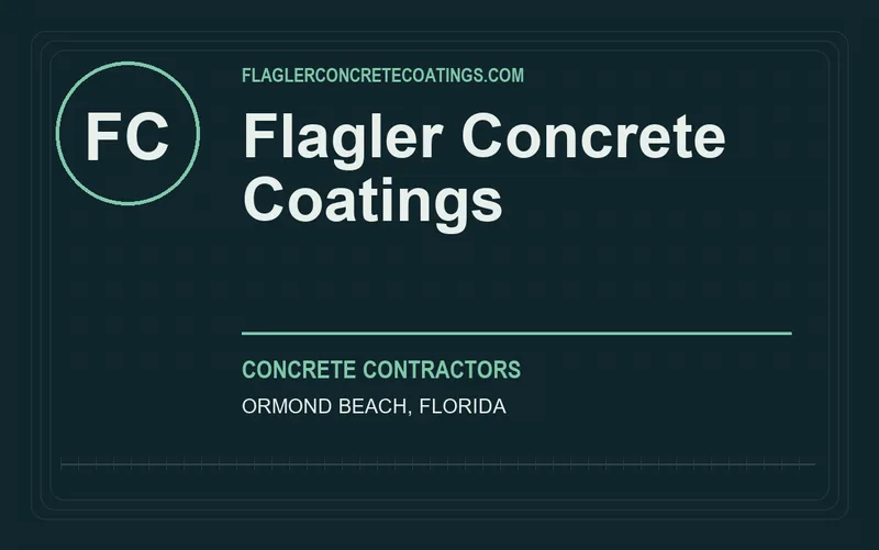 Flagler Concrete Coatings in Ormond Beach, Florida