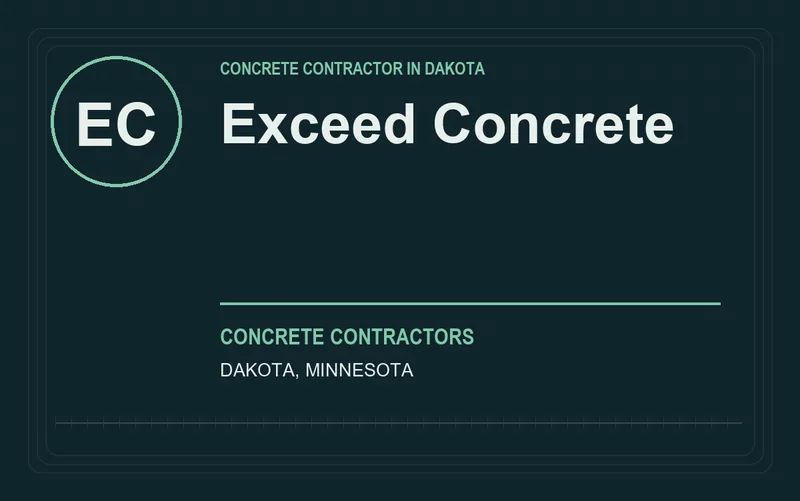 Exceed Concrete in Dakota, Minnesota