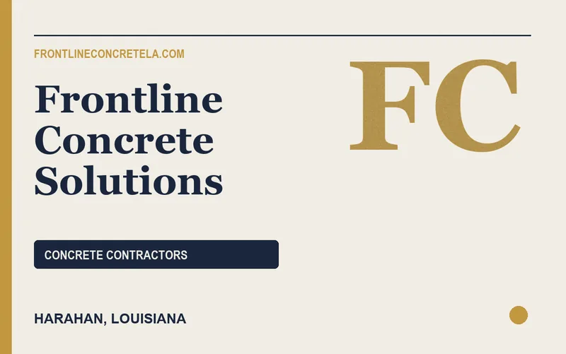 Frontline Concrete Solutions in Harahan, Louisiana