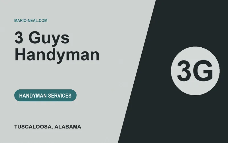3 Guys Handyman in Tuscaloosa, Alabama