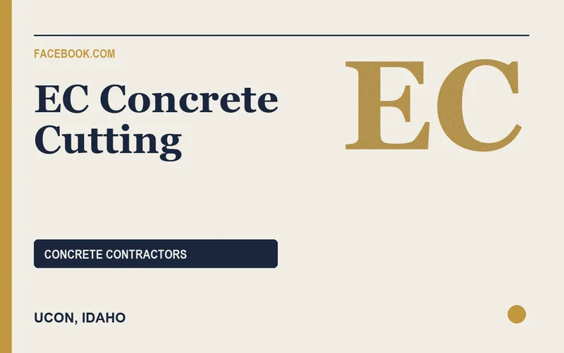 EC Concrete Cutting in Ucon, Idaho