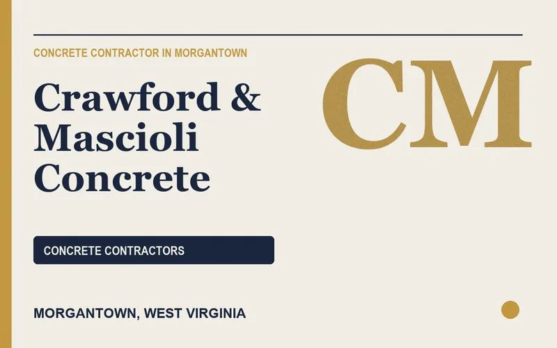 Crawford & Mascioli Concrete in Morgantown, West Virginia