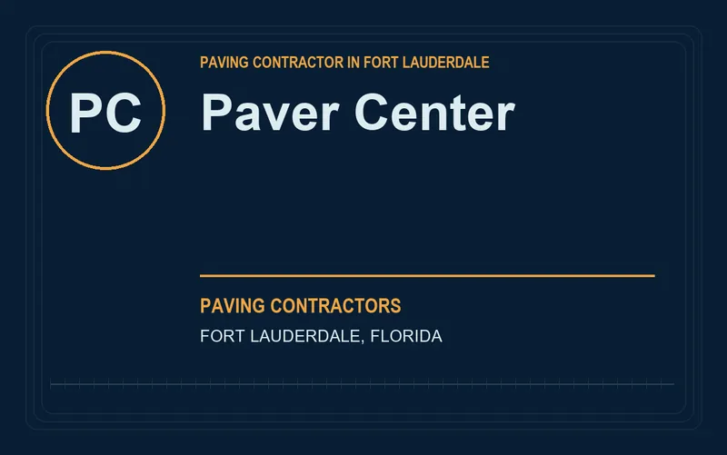 Paver Center in Fort Lauderdale, Florida