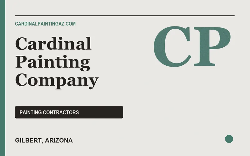 Cardinal Painting Company in Gilbert, Arizona