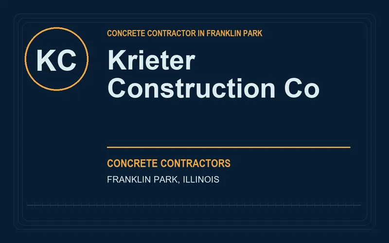 Krieter Construction Co in Franklin Park, Illinois