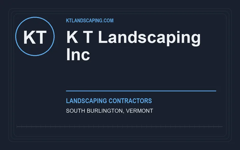 K T Landscaping Inc in South Burlington, Vermont