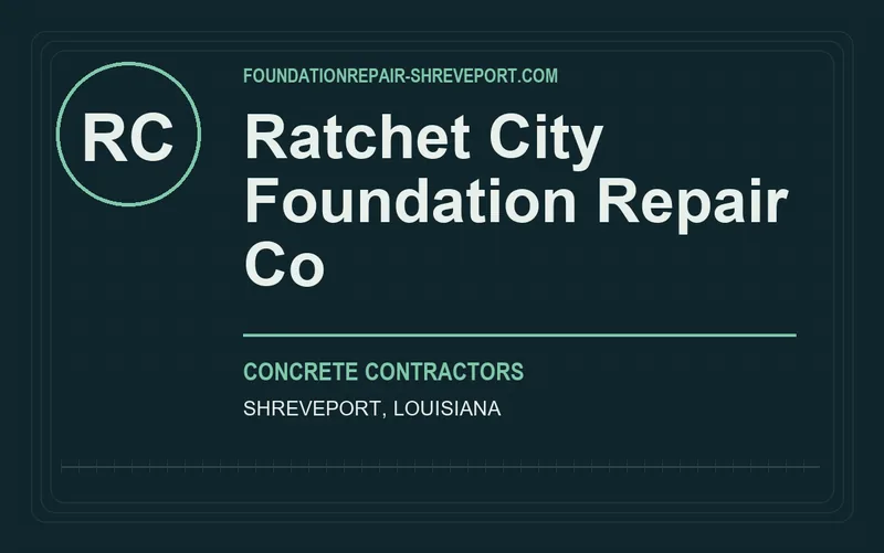 Ratchet City Foundation Repair Co in Shreveport, Louisiana