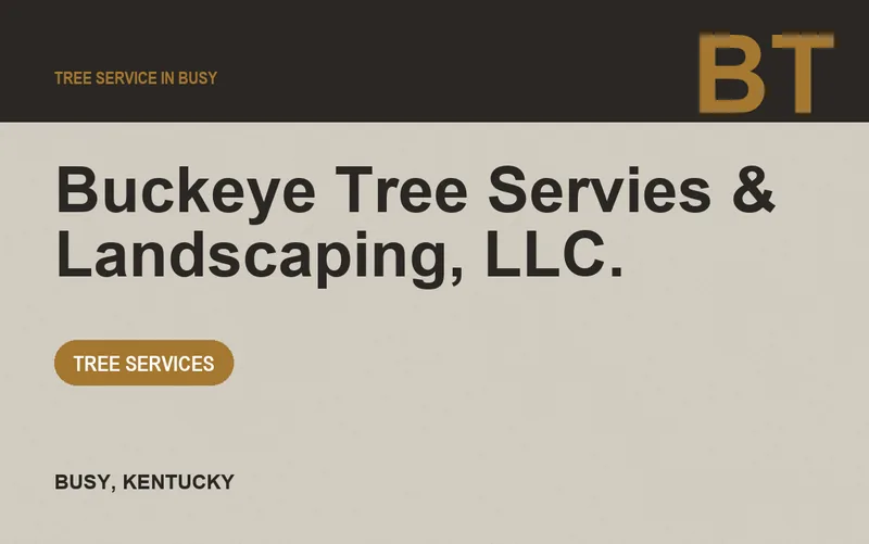 Buckeye Tree Servies & Landscaping, LLC. in Busy, Kentucky