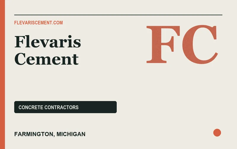 Flevaris Cement in Farmington, Michigan