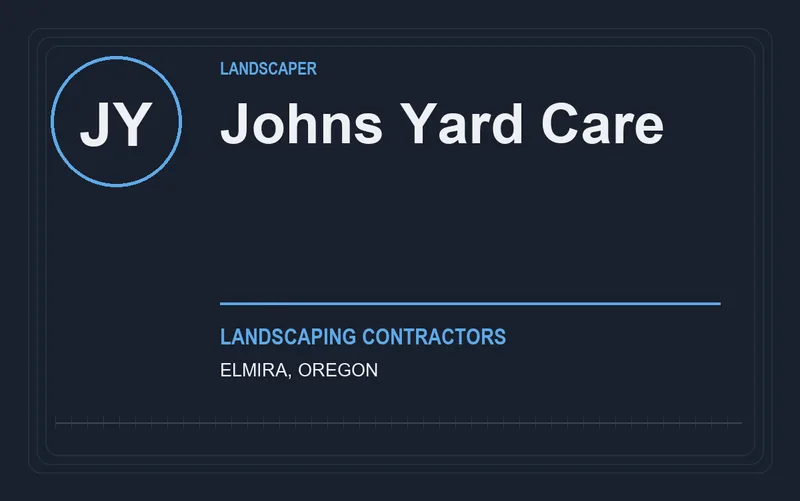 Johns Yard Care in Elmira, Oregon