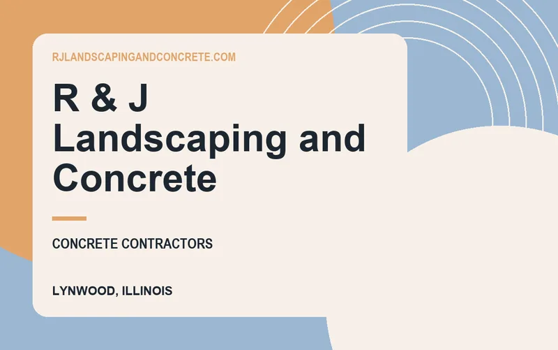 R & J Landscaping and Concrete in Lynwood, Illinois
