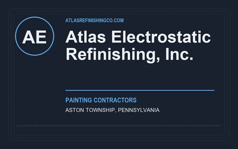Atlas Electrostatic Refinishing, Inc. in Aston Township, Pennsylvania