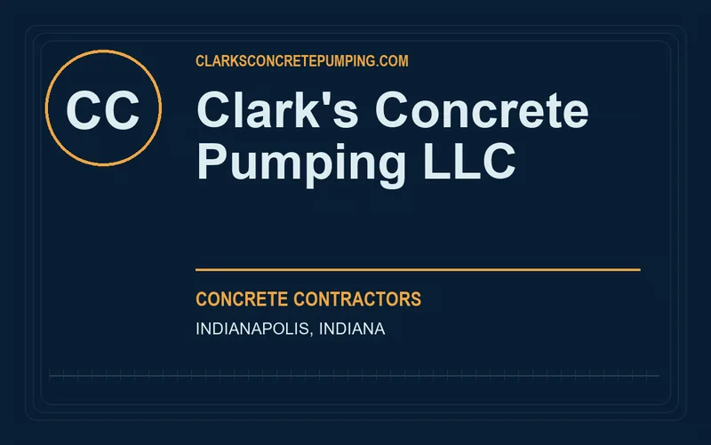 Clark's Concrete Pumping LLC in Indianapolis, Indiana