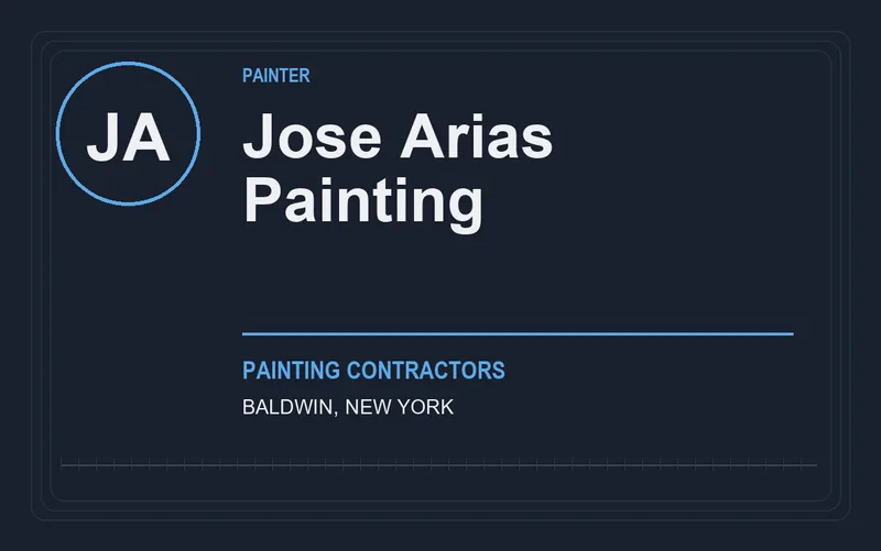 Jose Arias Painting in Baldwin, New York