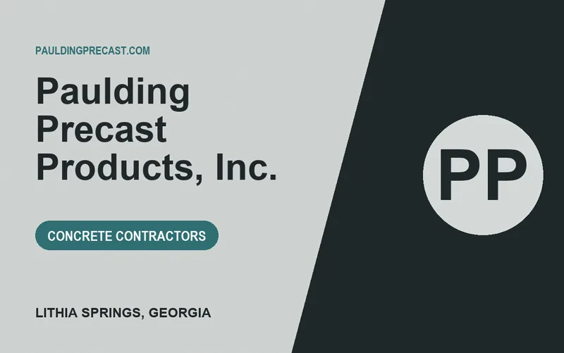 Paulding Precast Products, Inc. in Lithia Springs, Georgia