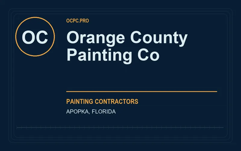 Orange County Painting Co in Apopka, Florida
