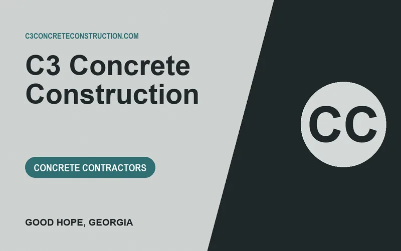 C3 Concrete Construction in Good Hope, Georgia