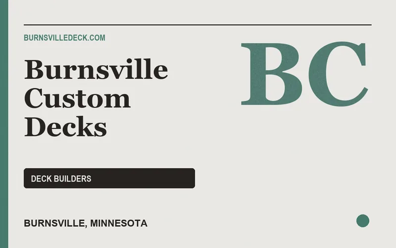 Burnsville Custom Decks in Burnsville, Minnesota