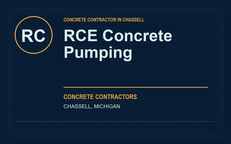 RCE Concrete Pumping in Chassell, Michigan