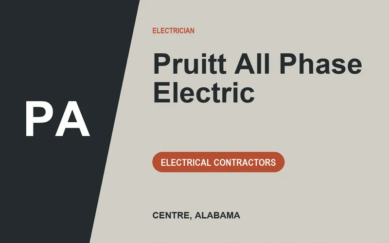 Pruitt All Phase Electric in Centre, Alabama