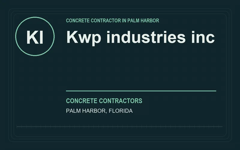 Kwp industries inc in Palm Harbor, Florida