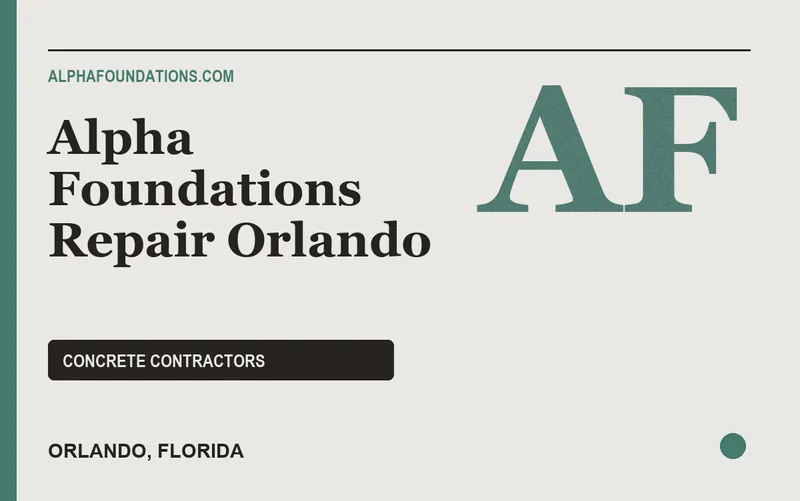 Alpha Foundations Repair Orlando in Orlando, Florida
