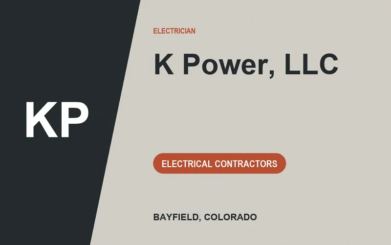 K POWER, LLC in Bayfield, Colorado