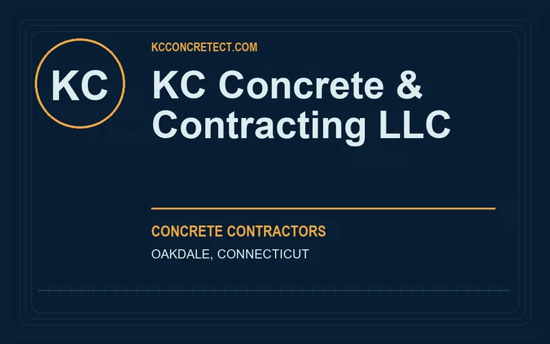 KC Concrete & Contracting LLC in Oakdale, Connecticut