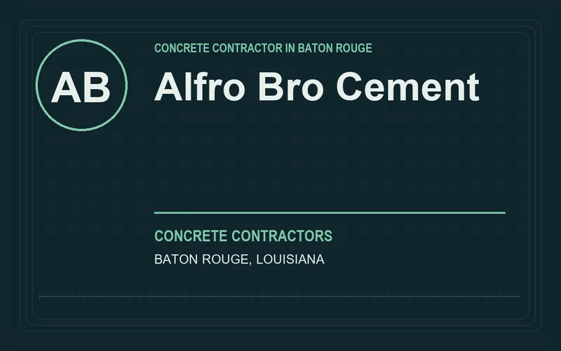 Alfro Bro Cement in Baton Rouge, Louisiana