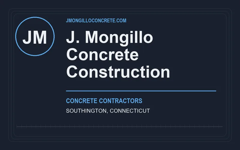 J. Mongillo Concrete Construction in Southington, Connecticut