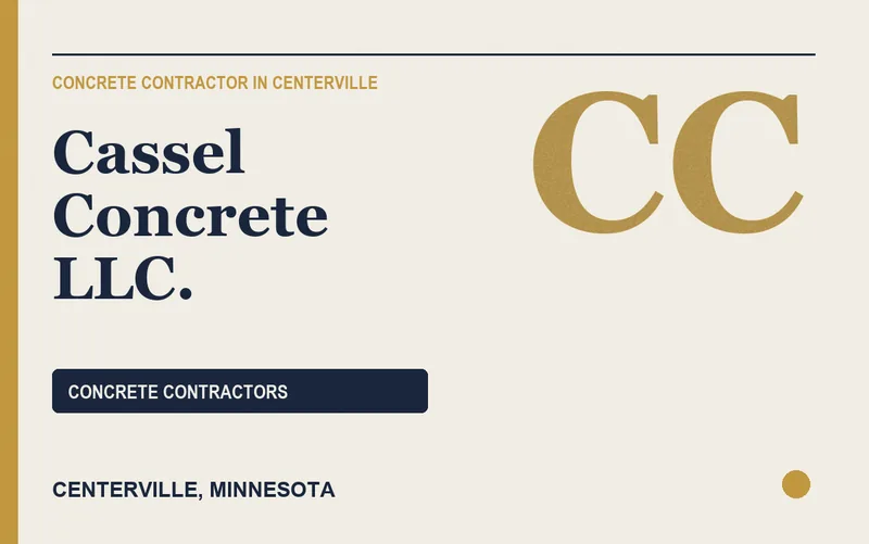 Cassel Concrete Llc. in Centerville, Minnesota