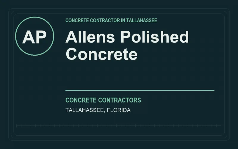 Allens Polished Concrete in Tallahassee, Florida