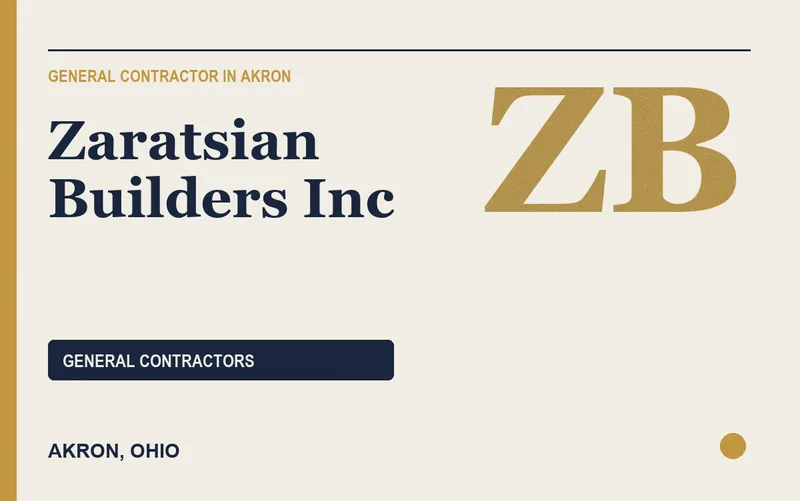 Zaratsian Builders Inc in Akron, Ohio