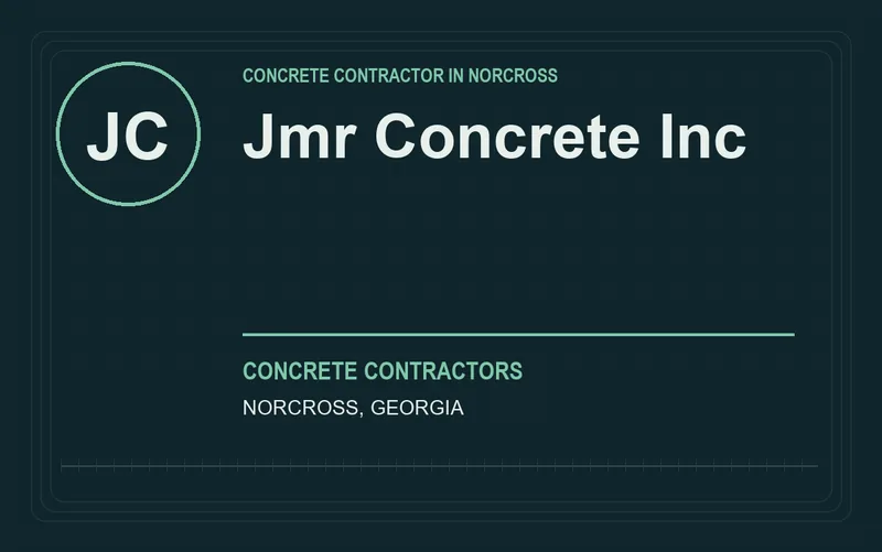 JMR CONCRETE INC in Norcross, Georgia